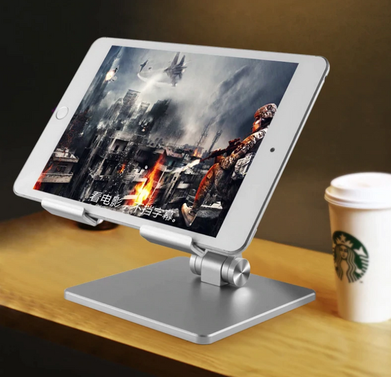 Металлическая складная подставка Primo SP03 для телефона, планшета - Gray | Зображення 2