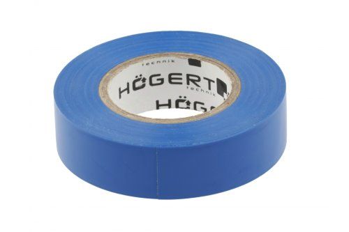 Стрічка ізоляційна ПВХ, синя, HT1P283 уп 1 шт Hoegert
