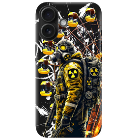 Чохол S.T.A.L.K.E.R. 2 (Сталкер 2) для IPhone 16 (ЧОРНИЙ)