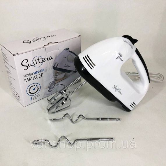 Міксер для приготування тіста і кремів, Кухонний ручний міксер хороший для тіста на кекс SX-73 | Зображення 7