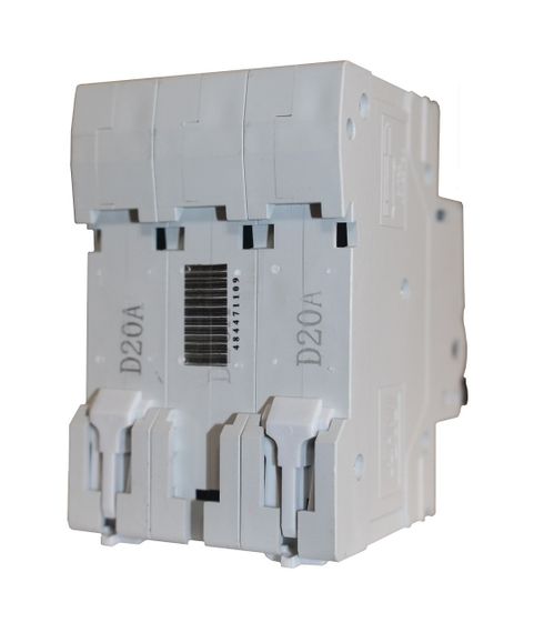 Автоматический выключатель ВА18-60 3Р 20А 6кА х-ка D Ny95504806 | Зображення 3