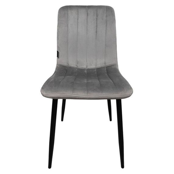 Крісло стілець для кухні вітальні барів Bonro B-423 сіре | Зображення 1