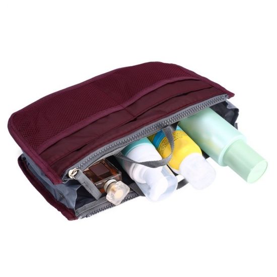 Органайзер сумка в сумку Bag in bag maxi бордовый | Зображення 4