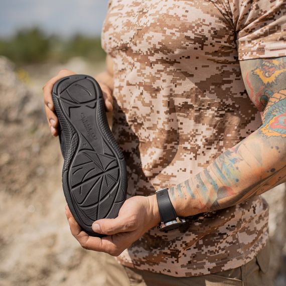 Кросівки тактичні STIMUL Ягуар / Нубук / Cordura / 3D-сітка / Демі /Літо 33, Літо, Чорний | Зображення 1