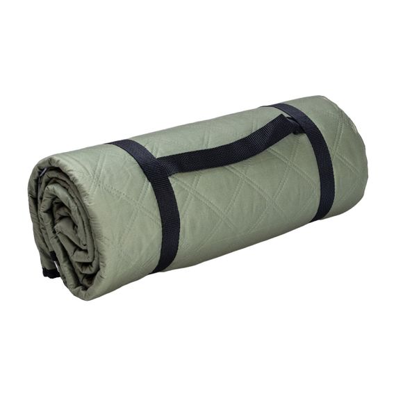 Великий туристичний килимок Karemat для кемпінгу водонепроникний 200 x 200 см хакі | Зображення 1