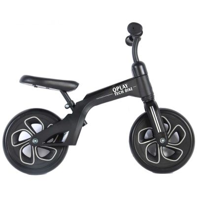Беговел QPlay Біговел дитячий Tech EVA Black (B-100Black/QP-Bike-001Black)