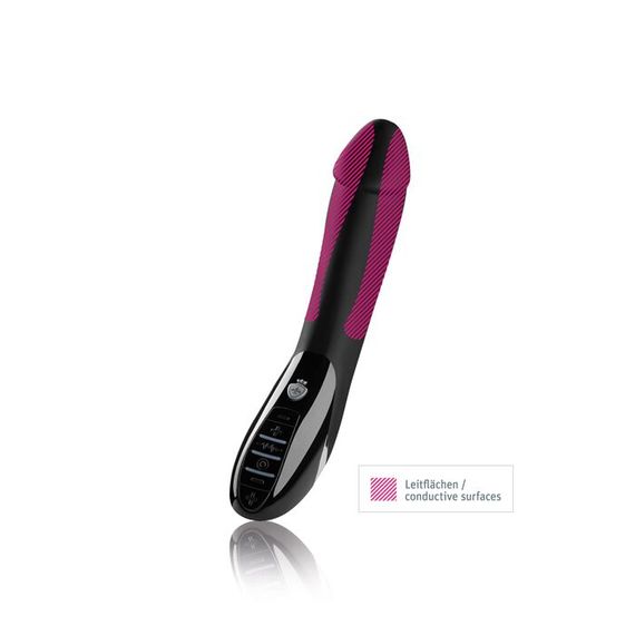 Вібратор з електростимуляцією Mystim Tickling Truman eStim Black, міостимулятор | Зображення 3