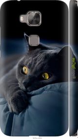 Чохол на Huawei G7 Plus Димчастий кіт "825m-952-2448"