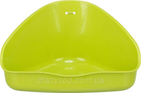 Кутовий туалет для гризунів Trixie салатовий 16х7х12 см TX-6254