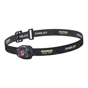 Ліхтар налобний Rablex RB988 з акумулятором та Type-C зарядкою (TG3 LED 5W, біле/червоне світло)