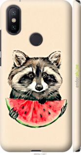 Чохол на Xiaomi Mi A2 Єнотик з кавуном "4605m-1481-2448"