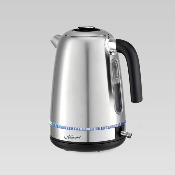 Електрочайник з нержавіючої сталі Maestro MR-050, 1.7 л, 2200 Вт