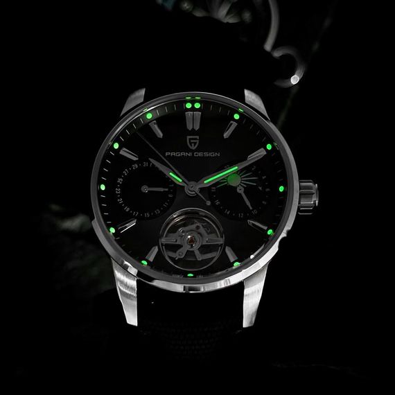 Чоловічий годинник Pagani Design PD-YS021 Black-Silver | Зображення 5
