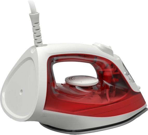 Праска Philips Series 2000, 2000Вт, 250мл, паровий удар -100гр, керам. підошва, червоний (DST2010/40) | Зображення 3