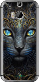 Чохол на HTC One M8 Кішка "5548u-30-2448"