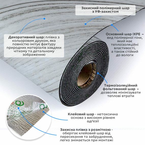Підлогове вінілове покриття самоклеюче в рулоні 3000*600*1,5мм SW-00001820 | Зображення 1