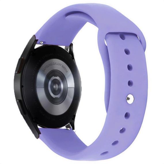 Силиконовый ремешок Sport для Smart Watch 20mm Сиреневый / Light Elegant Purple