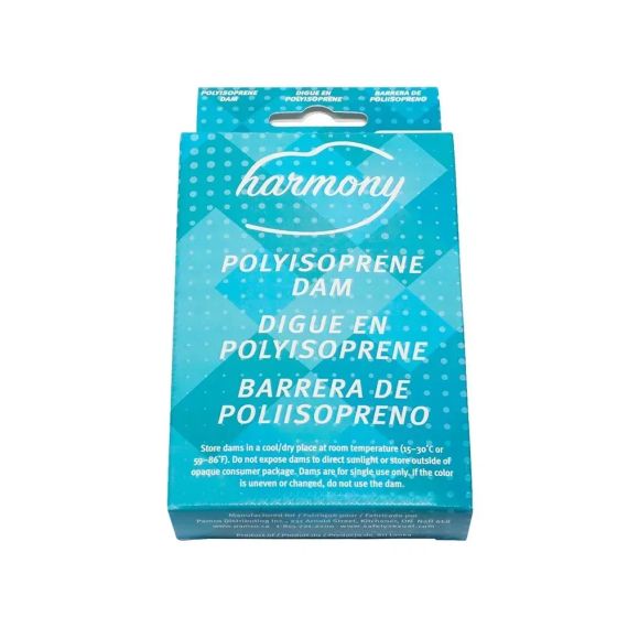 Салфетка для орального секса Harmony из полиизопрена, 6 шт sexstyle