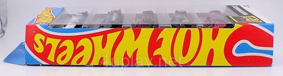 Hot Wheels Nightburnerz Подарочный набор из 5-ти машинок Хот Вилс Уличные гонщики | Зображення 5