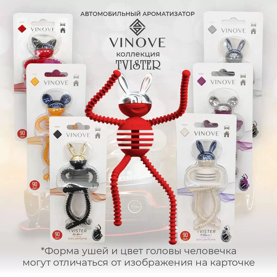 Ароматизатор для автомобіля Мілан TVISTER VINOVE | Зображення 7