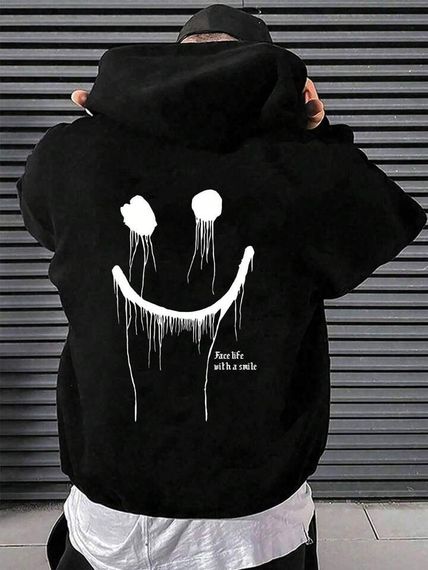 Худі з ДТФ на Флісі (оверсайз)