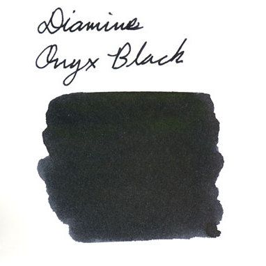 Чернила для перьевых ручек 80мл - Diamine Ink 80, Onyx Black