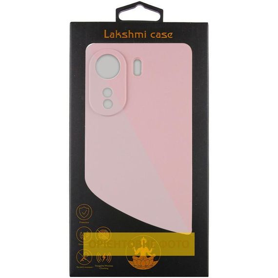 Чехол Silicone Cover Lakshmi Full Camera (AAA) with Logo для Xiaomi Redmi Note 14 Pro 5G Розовый / Pink Sand | Зображення 1