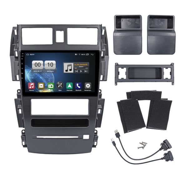 Штатна магнітола серії QIV Q1 під Nissan Teana J31 2003-2008 (F2) 9 дюймів