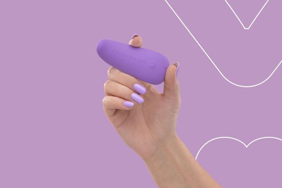 Вібратор-язичок FairyGasm ThrillLeaf violet Sex Aura | Зображення 6