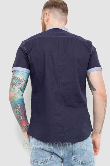 Сорочка чоловіча колір темно-синій розмір M FA_007343 | Зображення 3