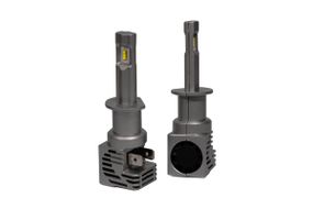 Комплект світлодіодних ламп HeadLight M3 H1 (P14,5s) 55W 6000K з активним охолодженням 12/24V