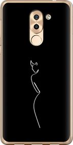 Чехол на Huawei Mate 9 Lite Силуэт1 "4590u-474-17620"