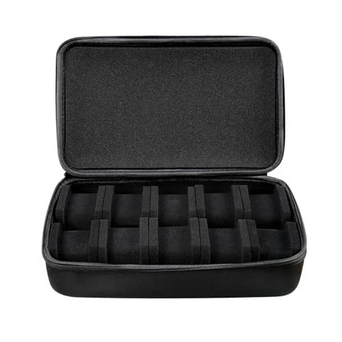 Великий кейс для зберігання годинників на 10 слотів — стильний watch organizer для подорожей | Зображення 6