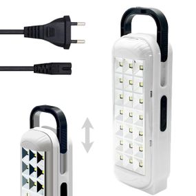 Світлодіодна акумуляторна лампа 1200 мАг, 21 LED, KD-713 / Аварійний ліхтар-прожектор