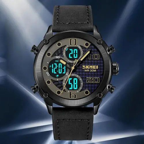 Годинник наручний чоловічий UT-683 SKMEI 1975LBKBK | Зображення 1