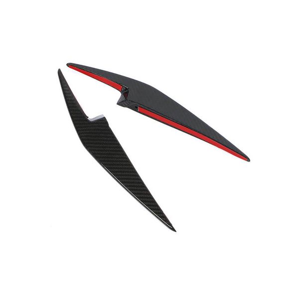 Карбоновые Накладки на Передний Бампер (2014-2015) для Ferrari 458 Italia | Зображення 4