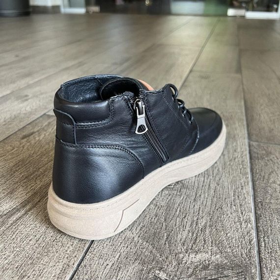 Зимові кеди на коричневій підошві 40 42 43 45 розмір | Зображення 2