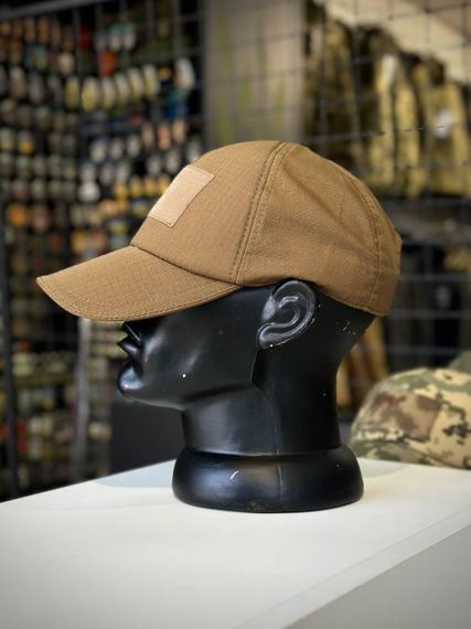 Тактична Бейсболка Койот 4.5.0,Глибока посадка + Сітка в середині Coyote | Зображення 4