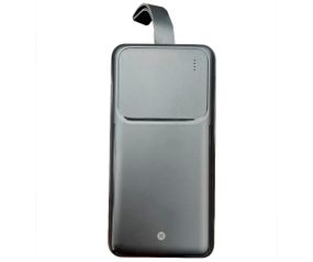 Зовнішній портативний акумулятор Power Bank DEXIM DCA0051 30000mAh чорний (DCA0051_1560)