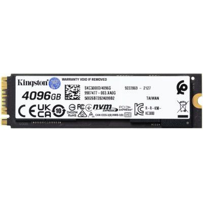 Накопитель SSD M.2 2280 4TB Kingston (SKC3000D/4096G) | Зображення 6
