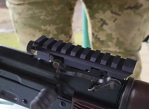 Швидкоз'ємна планка для AK 105мм чорний | Зображення 8