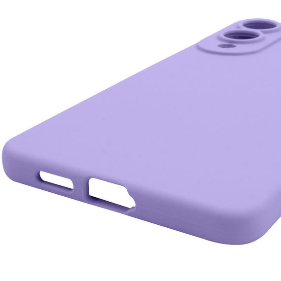Чохол Silicone Cover Lakshmi Full Camera (AAA) для Samsung Galaxy S25 Edge Бузковий / Dasheen | Зображення 4
