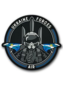 Патч (шеврон) "Ukraine Forces AIR" ПВХ