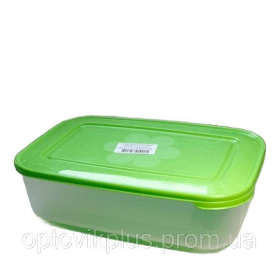 Контейнер прямокутний 3,5л з кришкою