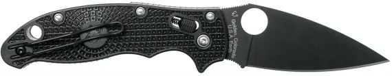Ніж Spyderco Manix 2 Black Blade | Зображення 1