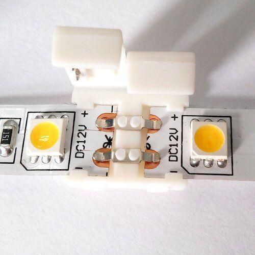 Конектор для свiтлодiодних стрiчок OEM №2 10mm joint (затискач-затискач) | Зображення 1