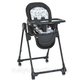 Стульчик для кормления ME 1037-B CRYSTAL Black Gold до 15 кг