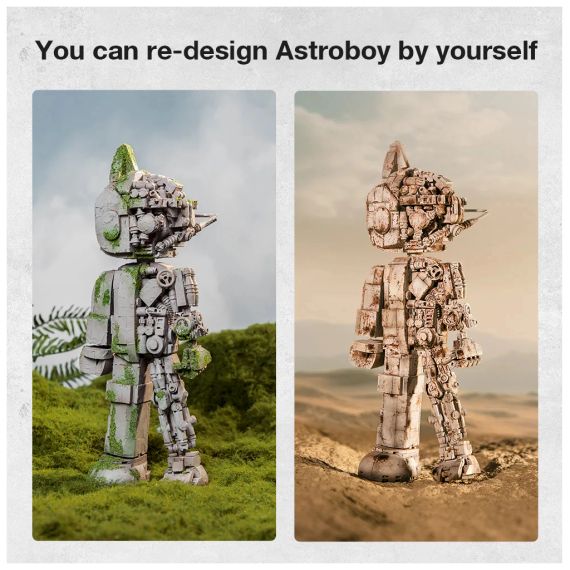 Конструктор Pantasy Astro Boy: Чисто біла версія (86206) | Зображення 9
