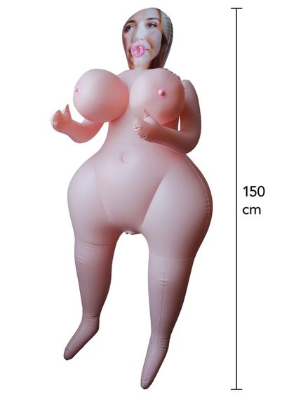 Надувна секс-лялька з пишними формами Hidden Desire Heavy Heather, 150 см Sex Aura | Зображення 1