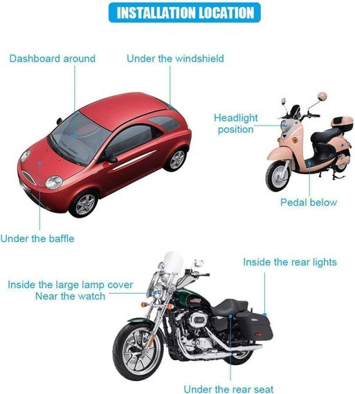 GPS-трекер для автомобиля, мини-трекер GPS в реальном времени, локатор транспортного средства, местоположение | Зображення 4